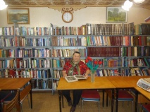 Фадеева Таисия Ивановна - библиотекарь Вежниковской сельской библиотеки