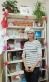 Леонова Вера Михайловна - библиотекарь Снегиревской сельской библиотеки